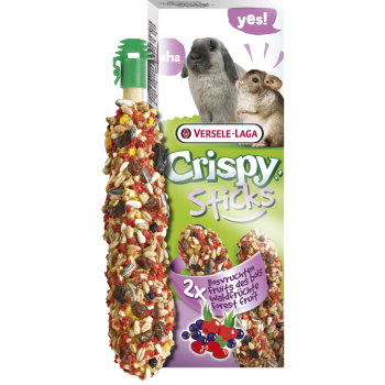Sticks Kaninchen-Chinchillas Waldfrüchte - 2 Stück - 110g