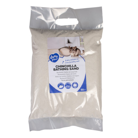 Sabbia per bagno naturale per cincillà 5kg Sabbia per bagno naturale per cincillà 5kg