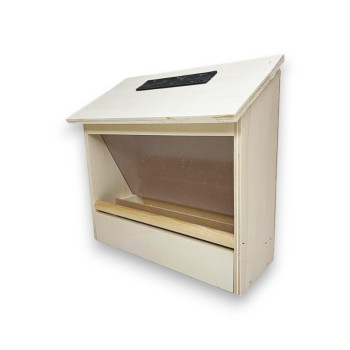 Autonomer Reisender - Taubenfutterspender mit Trichter - 26 x 10 x 26 cm