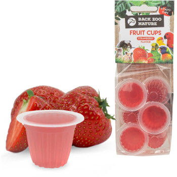 Gelée de fruits au fraise - Coupe de fruit - (6 pots) - Back Zoo Nature