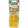 Orange fruit jelly - Fruit cup - (6 pots) - Back Zoo Nature Orange fruit jelly - Fruit cup - (6 pots) - Back Zoo Nature