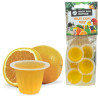 Orange fruit jelly - Fruit cup - (6 pots) - Back Zoo Nature Orange fruit jelly - Fruit cup - (6 pots) - Back Zoo Nature