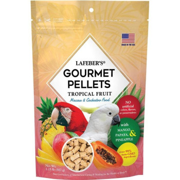 Tropical Fruit gourmet pellets Ara 567g