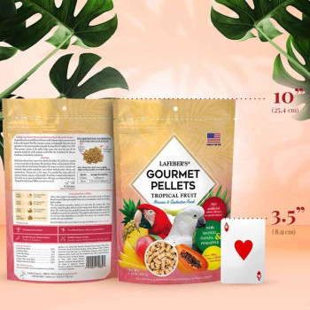 Tropical Fruit gourmet pellets Ara 567g