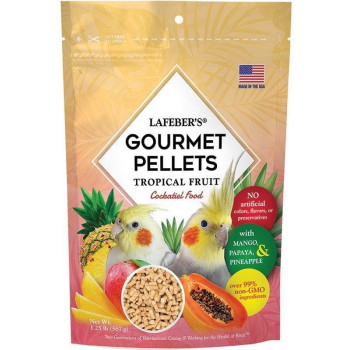 Tropical Fruit gourmet pellets Grande perruche 567g