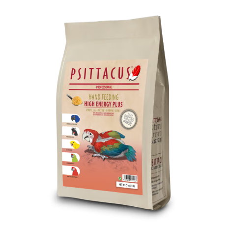 Hand Feeding High Energy Plus 5kg - Psittacus - Extruded for Parrot