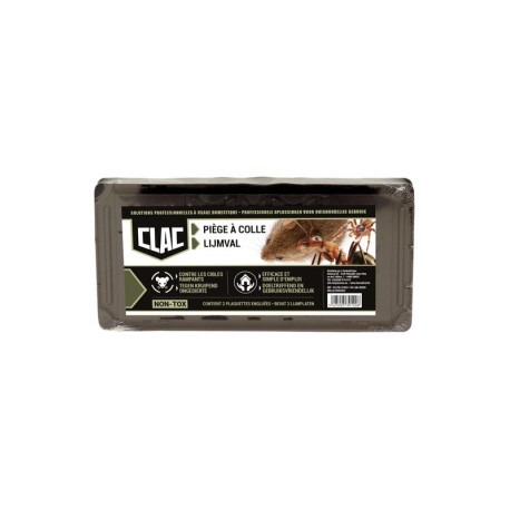 Rat glue trap - 2 pieces - Clac Rat glue trap - 2 pieces - Clac