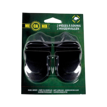 Armadilha para ratos de plástico - super potente - 2 peças - Mecanix