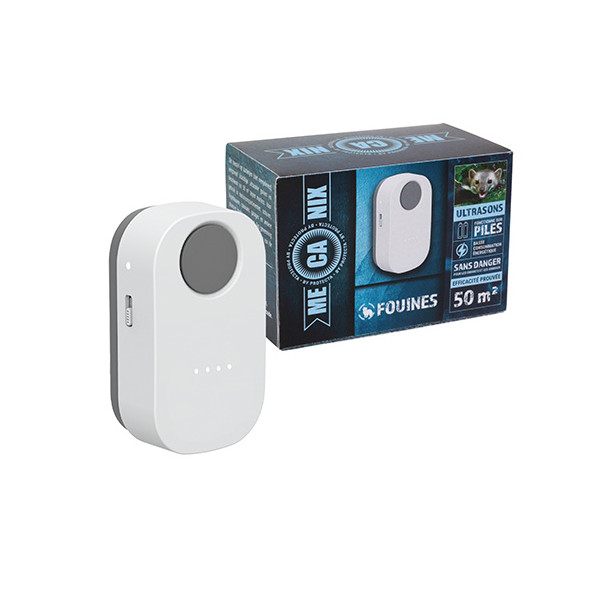 Battery-powered ultrasonic device for martens 50m2 - Mecanix
