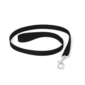 Laisse en nylon 100cm/20mm - noir