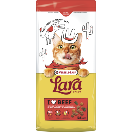 Lara Erwachsenenfutter mit Rind 12,5 kg