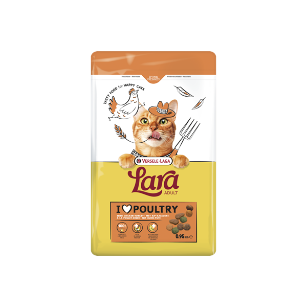 Lara adult with chicken and turkey 0.950g