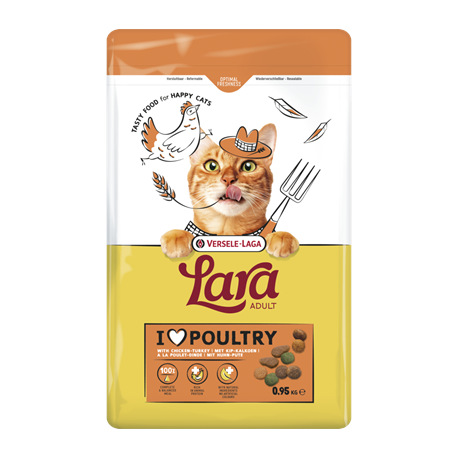 Lara adult with chicken and turkey 0.950g