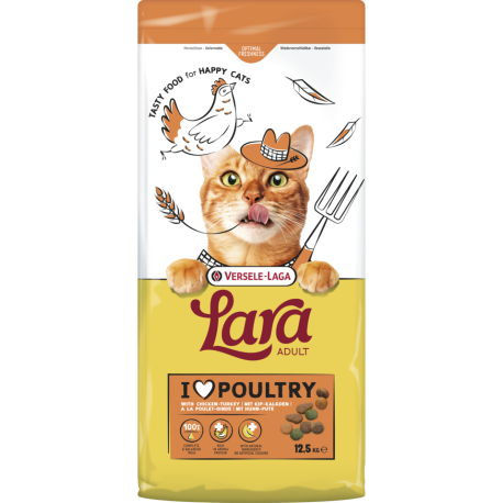 Lara adult with chicken and turkey 12.5kg