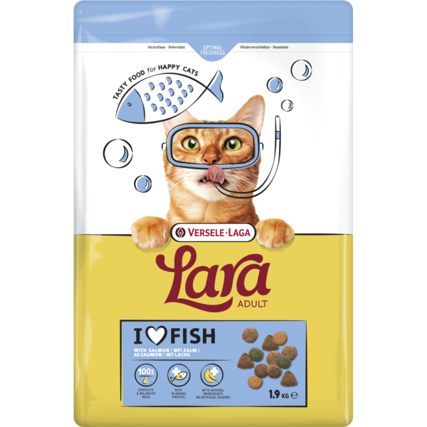 Lara adult with salmon 1.9kg