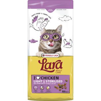 Lara adult light sterilized with chicken 12.5kg