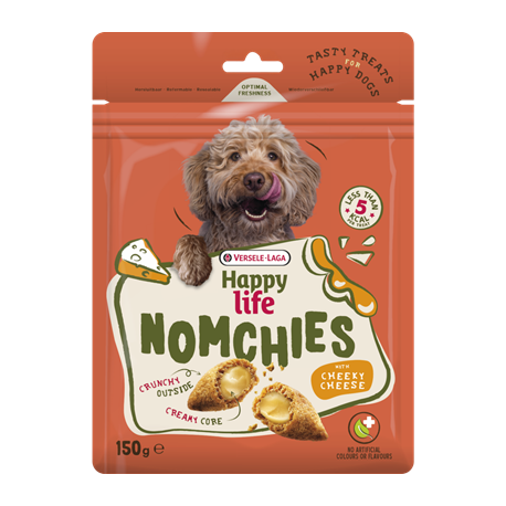 Nomchies cheese- Friandise au fourrage crémeux et fromage 150g