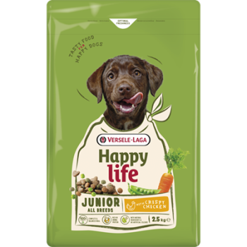 Junior au poulet 2,5kg - Happy life