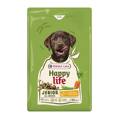 Junior au poulet 2,5kg - Happy life