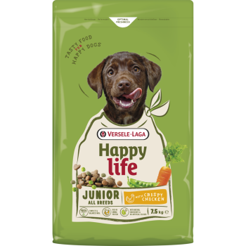 Junior au poulet 7,5kg - Happy life