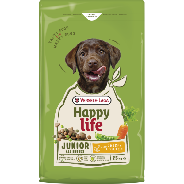Junior au poulet 7,5kg - Happy life