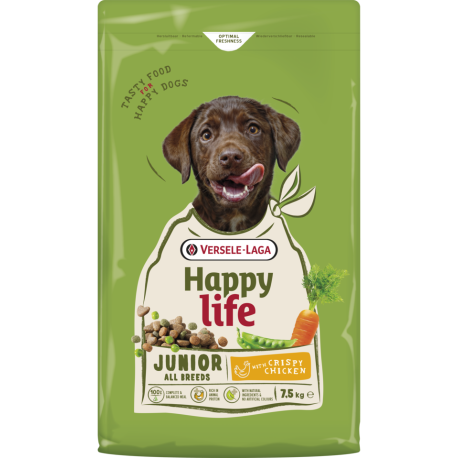 Junior with chicken 7.5kg - Happy life
