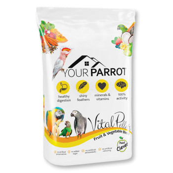 VItal Fruit & Vegetable Blend Pellets 10kg - Your Parrot - Fruit & Vegetable Extruded