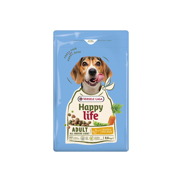 Adult light with chicken 2.5kg - Happy Life