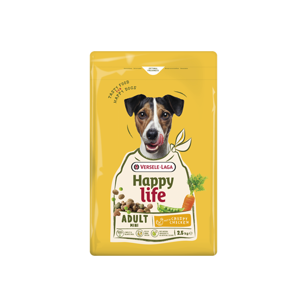 Adult Mini mit Huhn 2,5kg - Happy Life