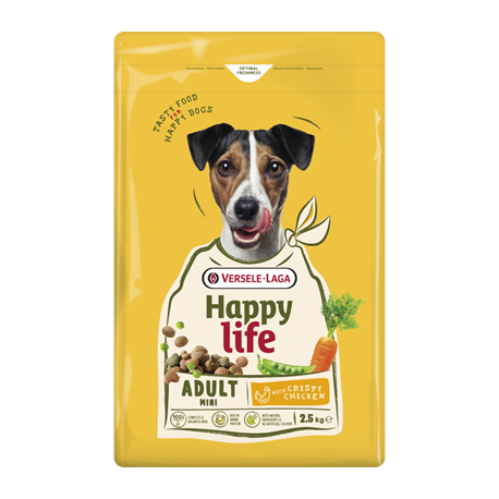Adult Mini mit Huhn 2,5kg - Happy Life