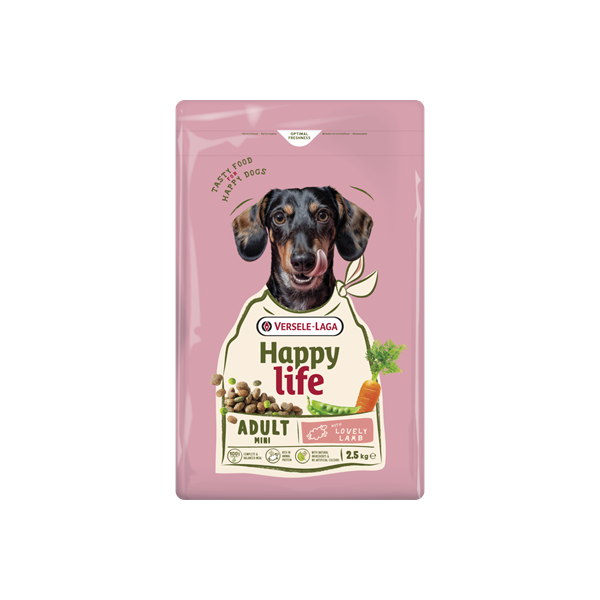 Adult mini com cordeiro 2,5kg - Happy life
