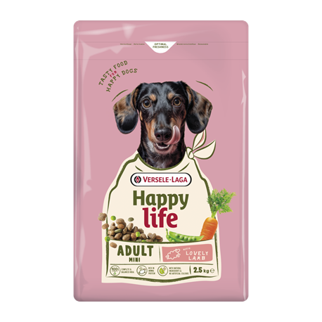 Adult Mini with Lamb 2.5kg - Happy Life