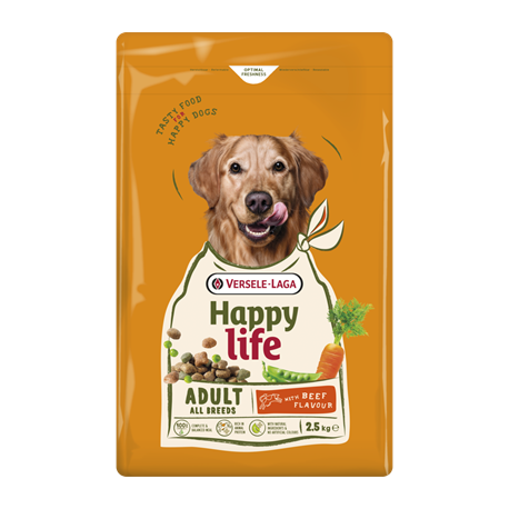 Adult Rind 2,5 kg - Happy Life Adult Rind 2,5 kg - Happy Life