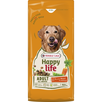 Adulto con ternera 12,5kg - Happy life