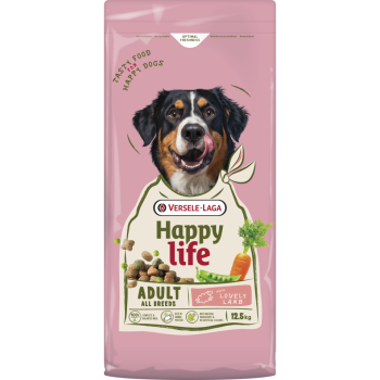 Volwassen met lam 12,5kg - Happy life