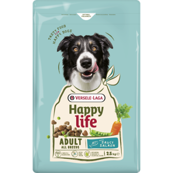 Adult au saumon 2,5kg - Happy life