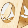 Bamboo bird feeder for sky birds Kyoto Wood color