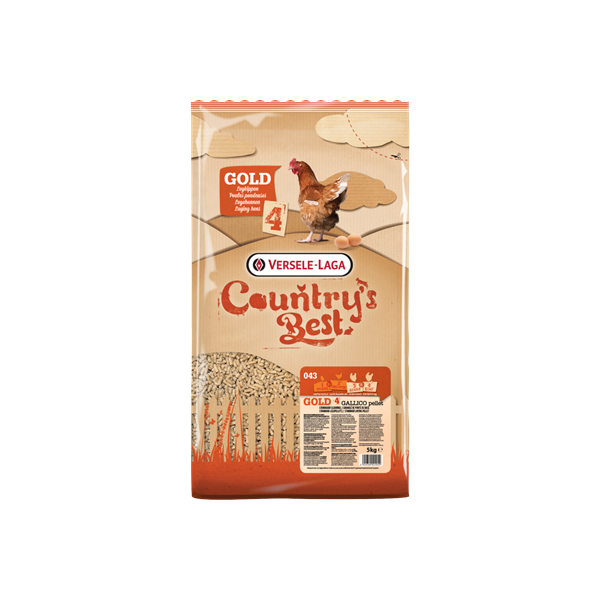 Gold 4 Gallico pellet 5kg - Legkorrels