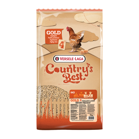 Gold 4 Gallico pellet 5kg - Legkorrels