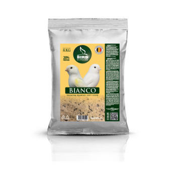 Comida mole branca para criação 4kg - Rearing Soft Food Bianco - Comida de Criação - Bird Supreme