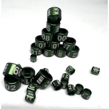 Anelli anno ø 2,9 mm in alluminio - 2026 - (10 pezzi)