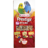 Variedade tripla de palitos de sementes para periquitos pequenos 3 sabores - 3 palitos