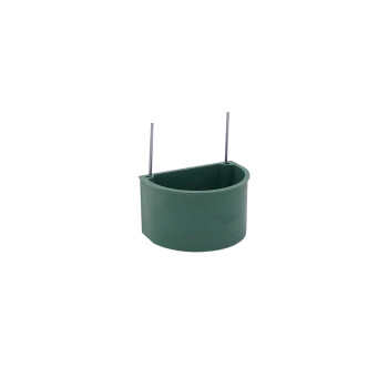 Groene halve maan voederbak - 5,5 x 4 cm