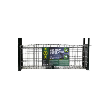 Feral animal trap with 2 entrances - 50x18x18CM