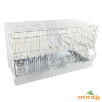 Cage Domus-Molinari 64cm lacquered in white