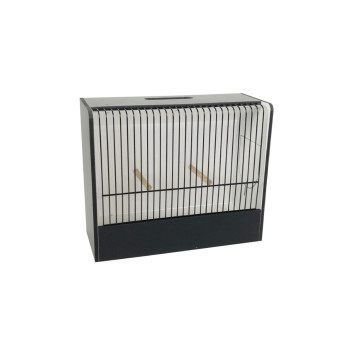 Gabbia espositiva esotica in PVC (27 sbarre)