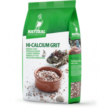 Hi-calcium grit natural 3kg