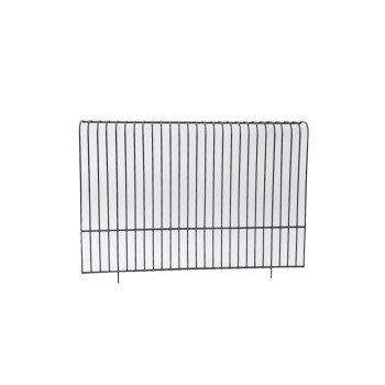 Black front for exotic display cage (27 bars)