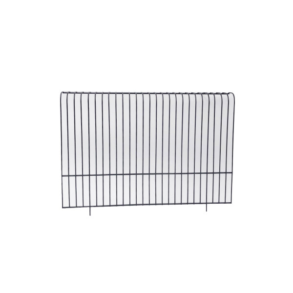 Black front for exotic display cage (27 bars)