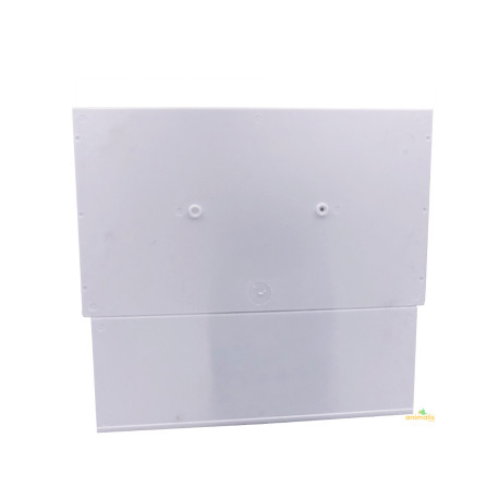 Plastic backs for display cages Plastic backs for display cages